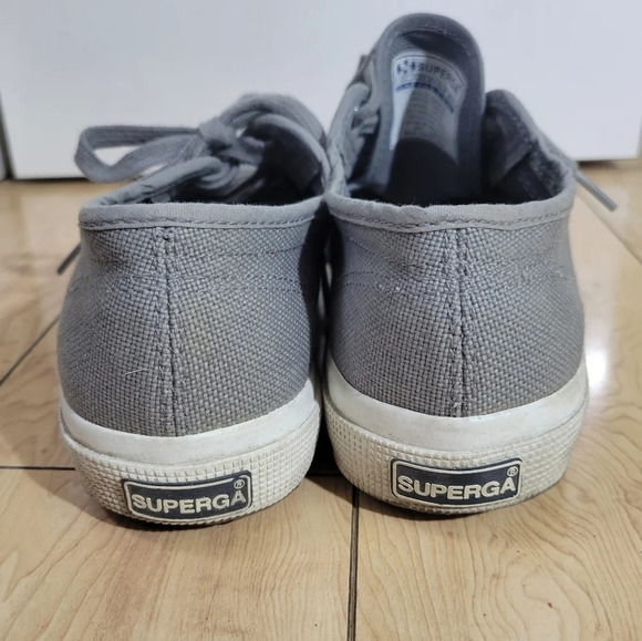 Superga  2750 cotu classic sneakers gray 37.5 size 7 - Picture 3 of 8